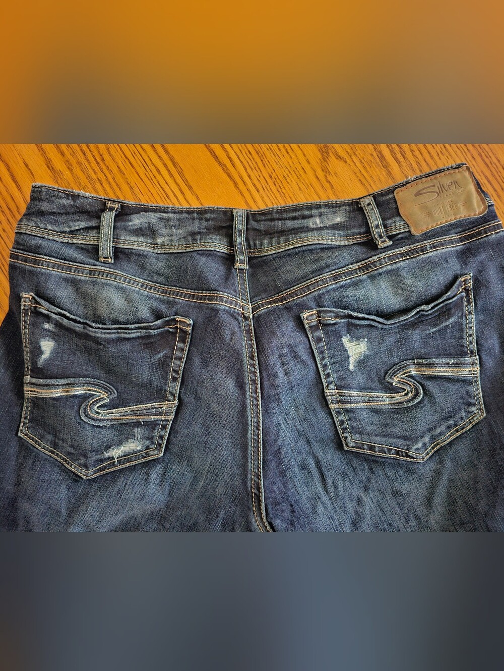 Silver Suki Bootcut Jeans Size 33